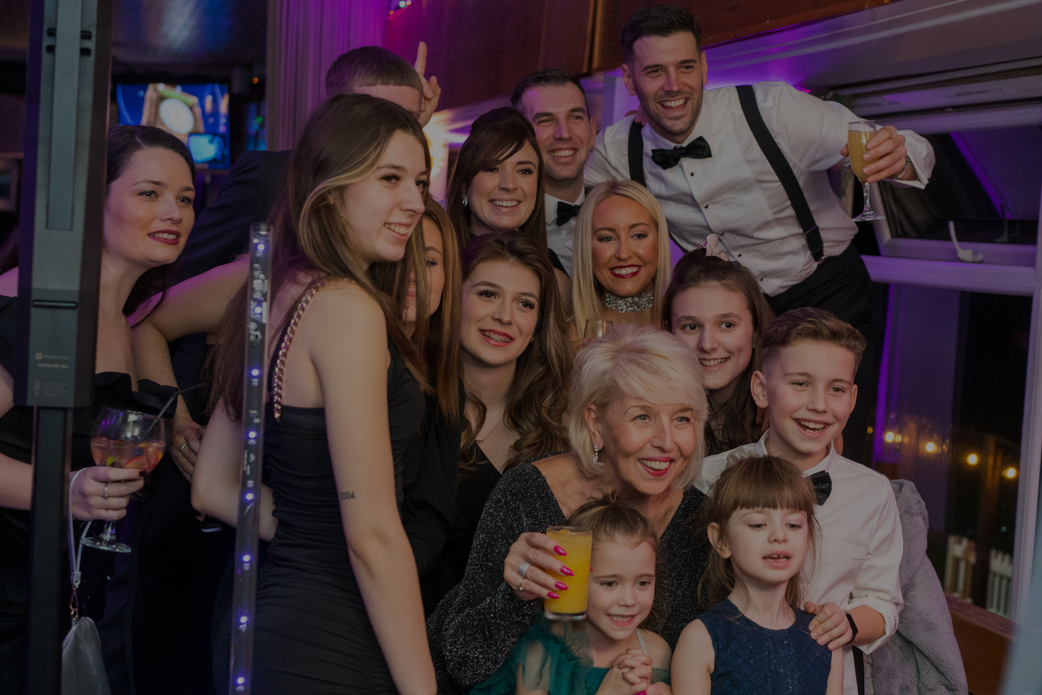 Photo booth at a Ealing event with happy guests