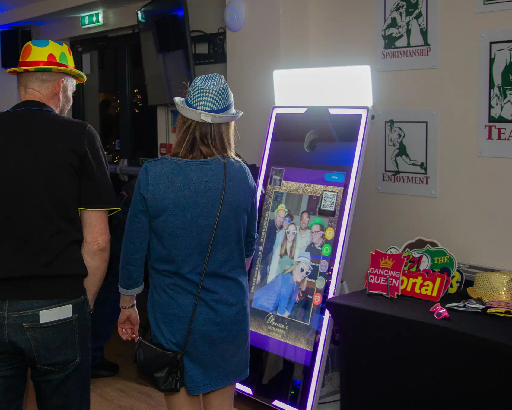 Magic Mirror Booth for Ealing events