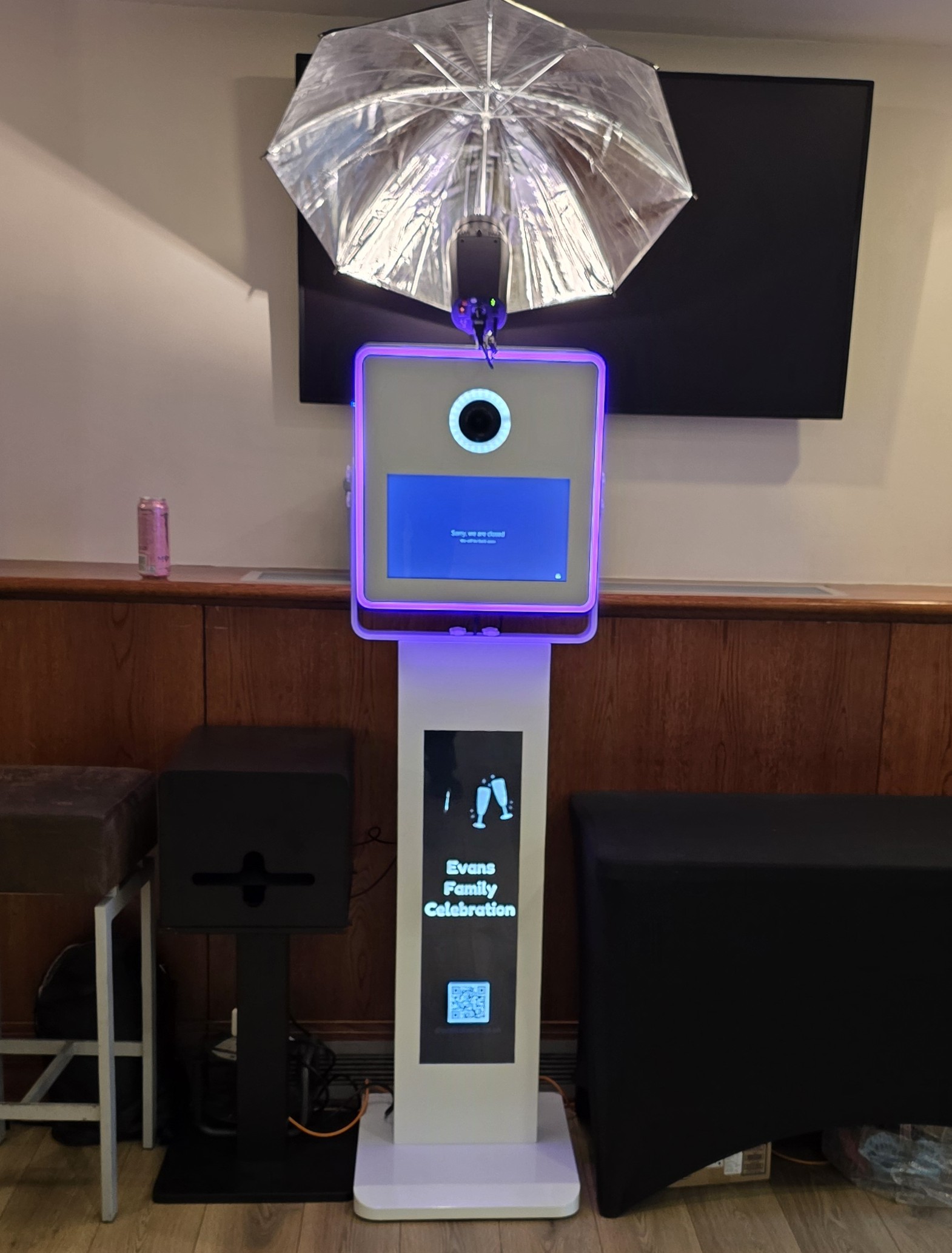 Selfie Pod for Ealing events