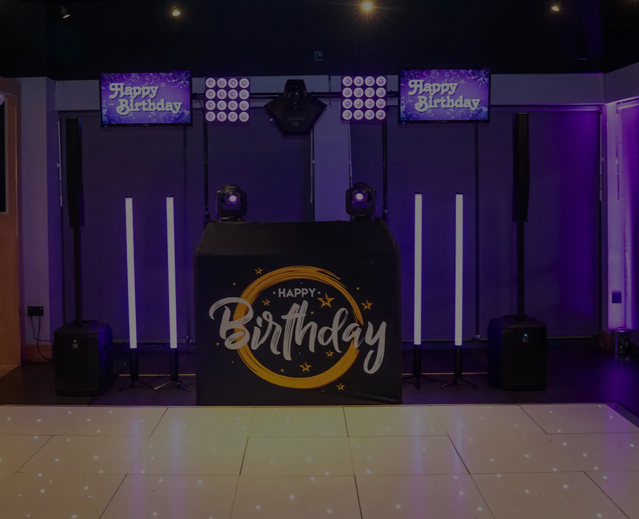 Starlit Dance Floor hire