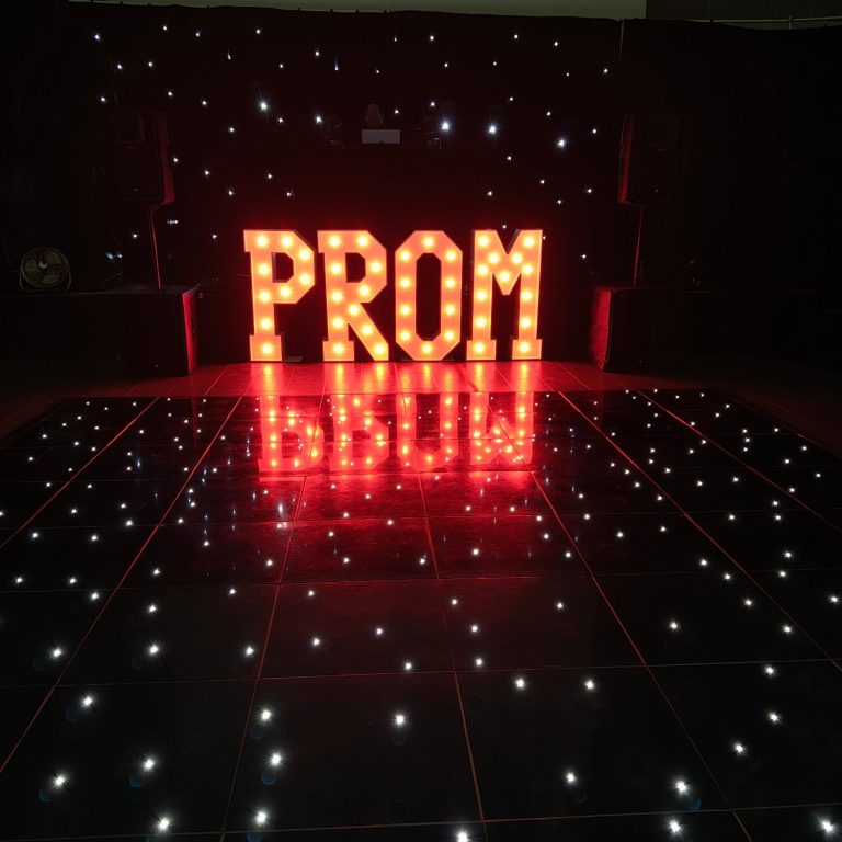 4ft Light Up PROM Letters